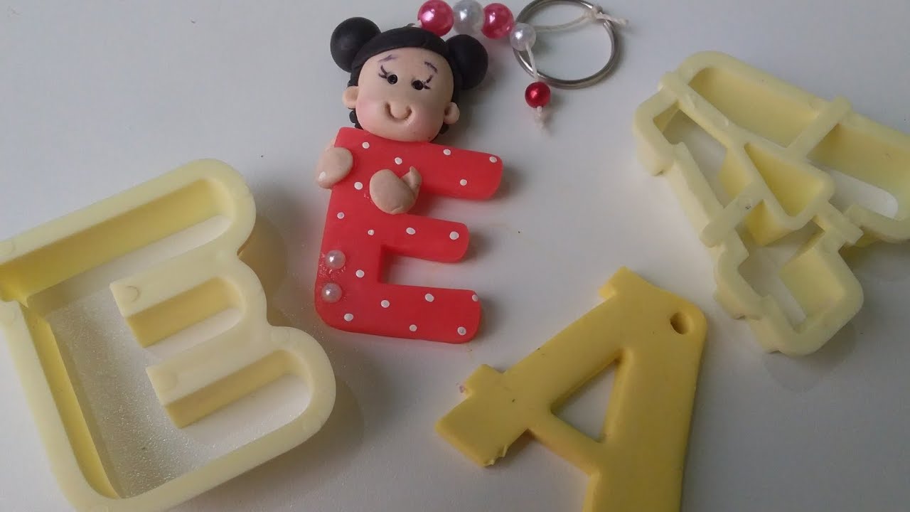 Chaveiro de Letras Simples com cortadores da BlueStar