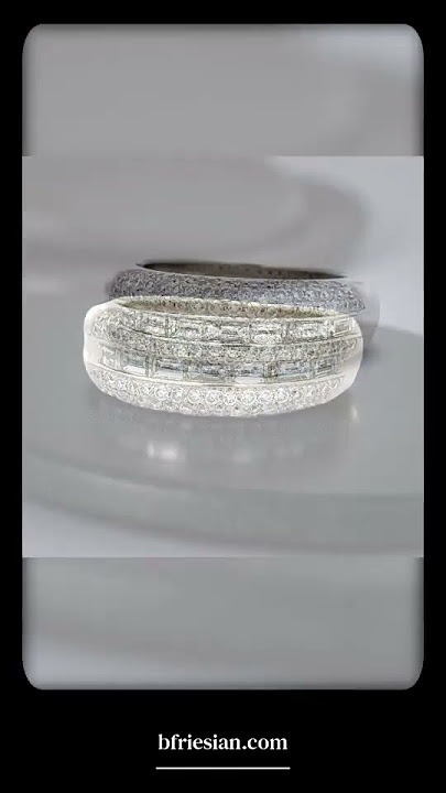 Designer Diamond Platinum Ring