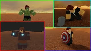 Become An Avenger in Roblox!!! || Multiverse Testing