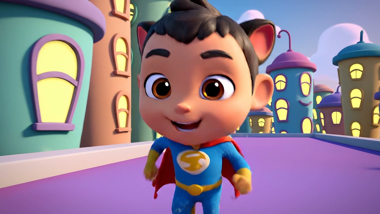 Малыш Кэтбой из мультфильма «PJ Masks» промахнулся при прыжке с крыши | Детские песни и стишки