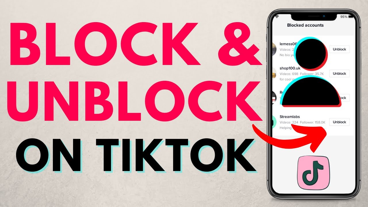How to Block & Unblock Someone on TikTok YouTube