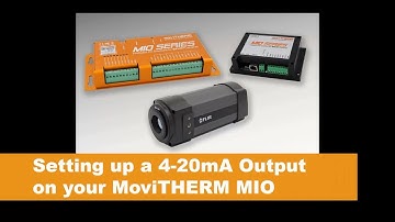 Setting up a 4-20mA Output on the MoviTHERM MIO