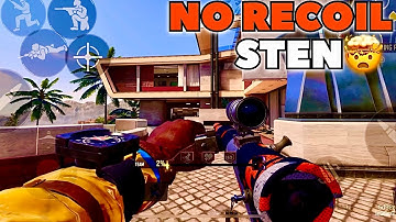 STEN NO RECOIL LOADOUT 😱🔥 | COD Mobile META BUILD IN HINDI FASTEST ADS 💯‼️