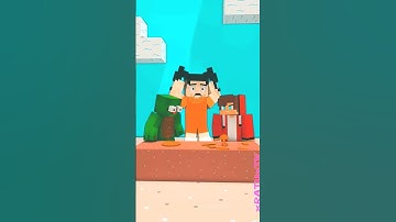 jj vs mikey : plays squid Game Dalgona candy #shorts