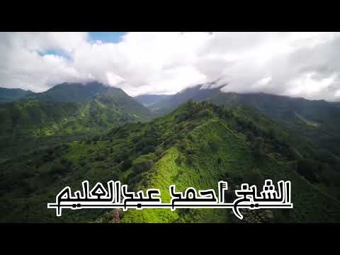 قطرة من نداك تروى غليلي أنا راض من الندى بالقليل