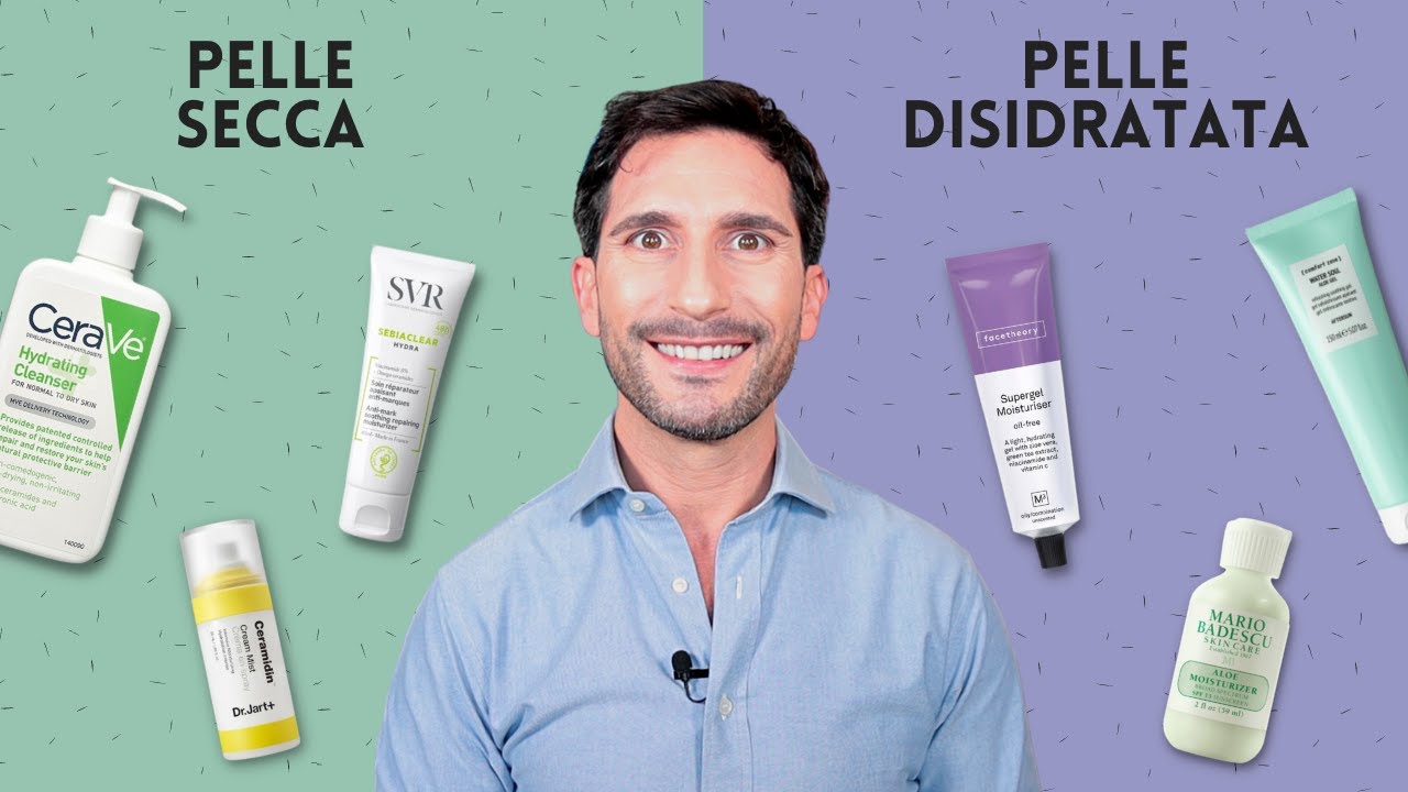PELLE VISO SECCA O DISIDRATATA? COSÌ SI CURA