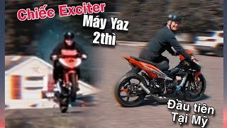 Review chiếc Yamaha Exciter máy 2thì đầu tiên nước Mỹ tại Philadelphia bang Pennsylvania 