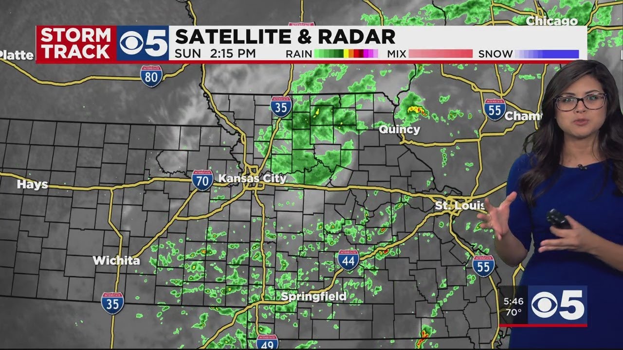 FORECAST: A cool, cloudy day to start the work week for the metro - YouTube