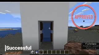 Building an Elevator | Minecraft Java 1.16.1 | First Video