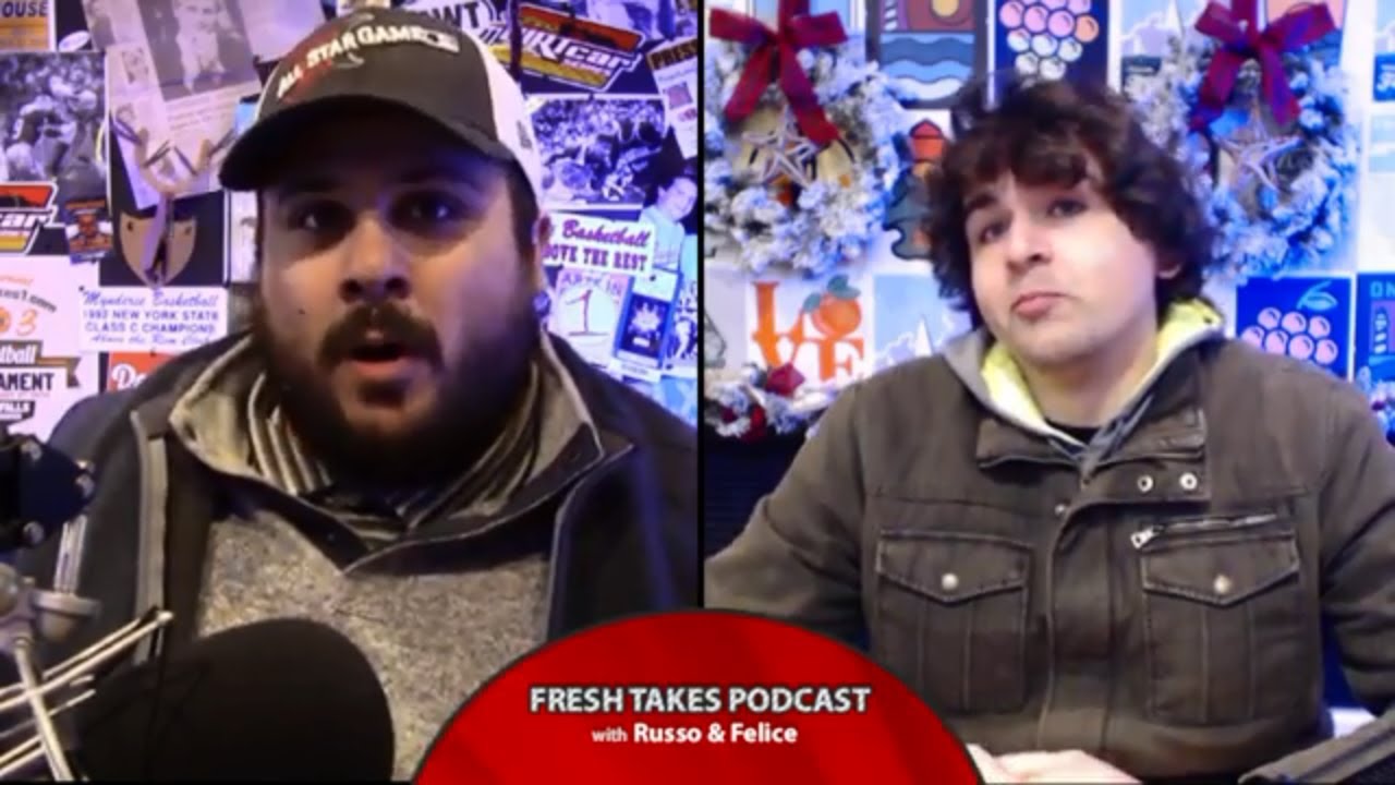 FRESH TAKES W/ RUSSO & FELICE: College Football Championships & NFL Run-Down (podcast) FRESH TAKES W/ RUSSO & FELICE: College Football Championships & NFL Run-Down (podcast)