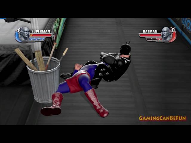 Wwe All Stars Batman Vs Superman Incl Slow Mo 60fps Youtube - roblox super heroes vs zombies marvel avengers toysbr youtube