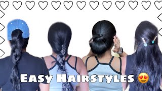 How To : Easy & Quick Hairstyles | long hair, medium hair, short hair, hair hacks, easy hairstyles