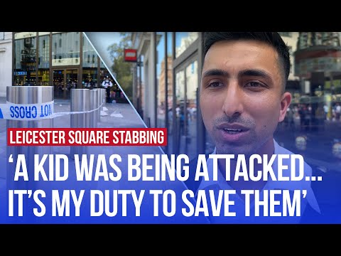 Leicester Square stabbing: 11-year-old girl and 34-year-old woman rushed to hospital