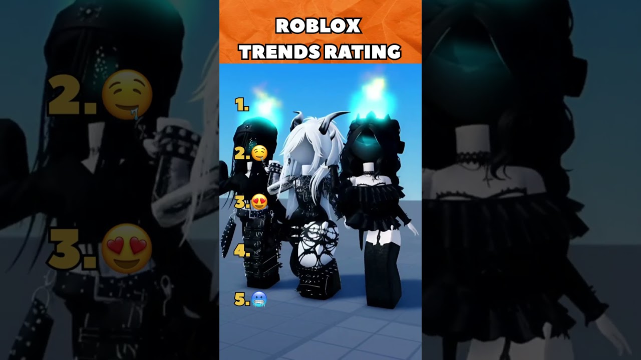 ROBLOX TRENDS RATING🤩. #roblox #robloxtrends