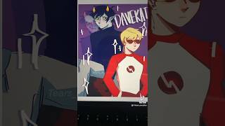 Sadly Dazai is not a tumblr sexyman #art #fyp #artchallenge #homestuck #karkat #davestrider #davekat