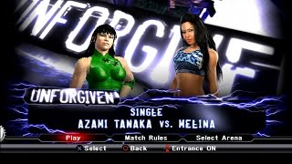 Azami Tanaka Caw Smackdown Vs Raw 2009