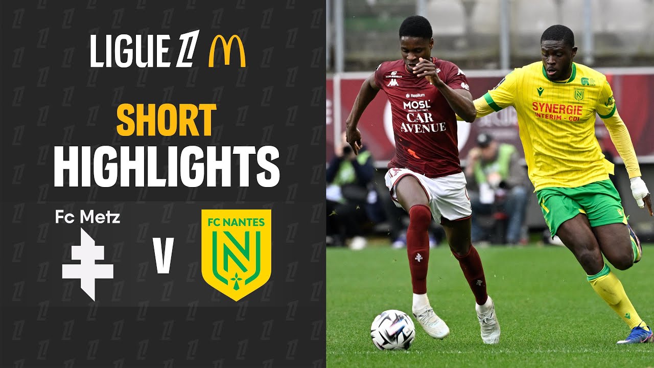 [Highlight] France Ligue 1 : เม็ตซ์ vs น็องต์ (05-04-69)