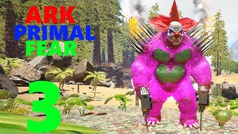 [3] Buffoon Gigantopithecus Aka Crit Jr.! (Ark Primal Fear Modpack)