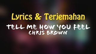Chris Brown - Tell Me How You Feel (Lyrics + Terjemahan Indonesia)