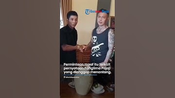 CIUM TANGAN, Panglima Pajaji Berdamai dengan Panglima Jilah, Pajaji: Sudah Seperti Abang Sendiri