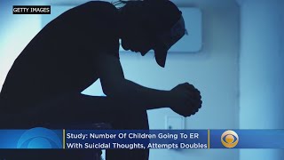 Number Of Children Going To ER With Suicidal Thoughts, Attempts Doubles, Study Finds
