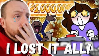 I LOST IT ALL! Jaiden Animations Can You ACTUALLY Win Money on Gameshows? (FIRST REACTION!)