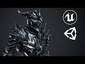 DARK IRON KNIGHT GAME-READY 3D Character