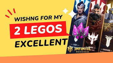Wishing for my 2 legos #infinitemagicraid