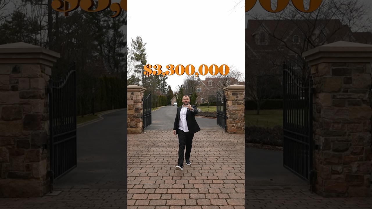 Imagine living behind the gates of this $3,300,000 in Lower Gwynedd, PA