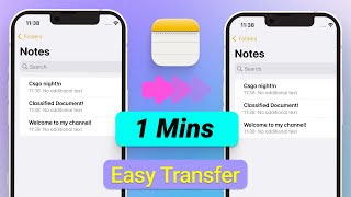 How to Transfer Note from iPhone to iPhone 2024 (With or Without iCloud/iTunes)