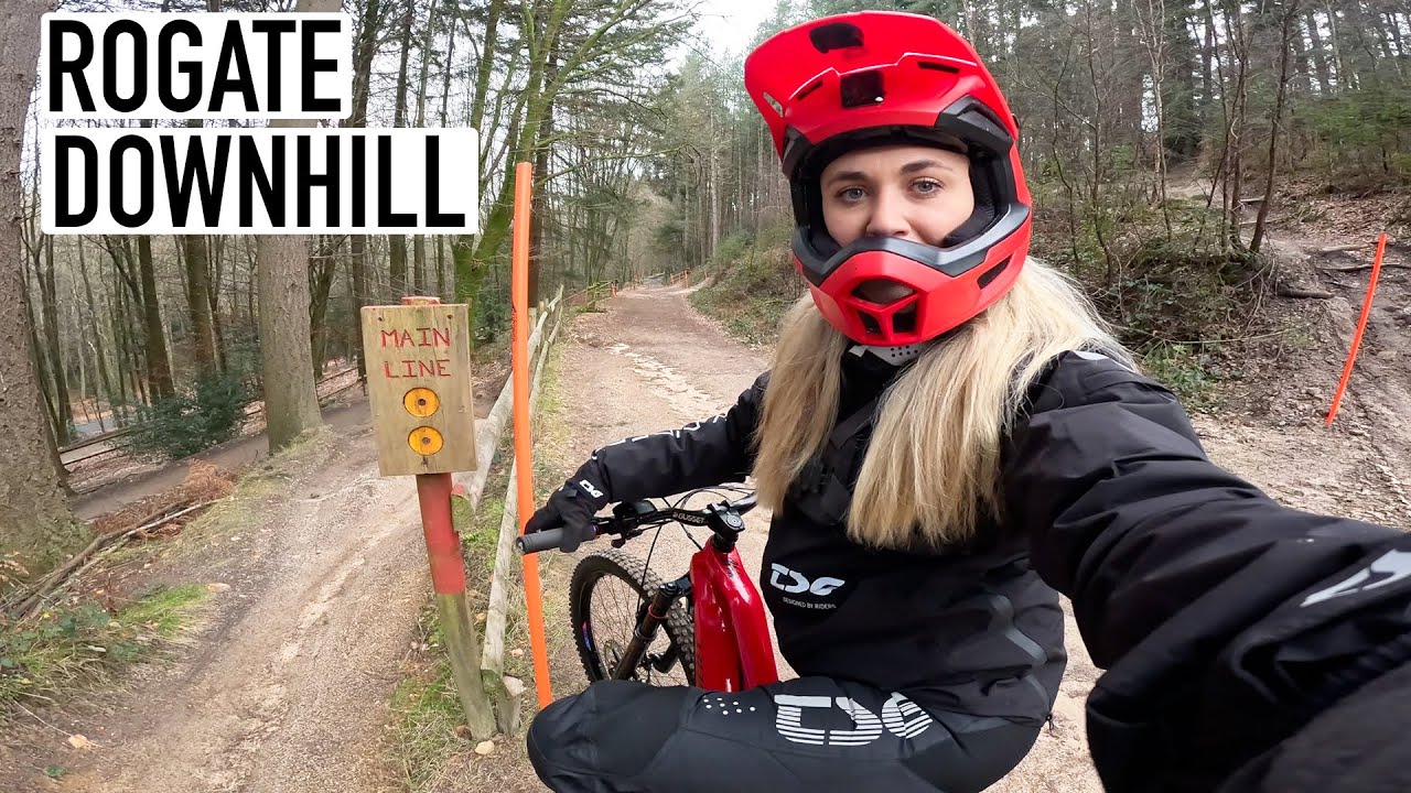 RIDING ROGATE DOWNHILL BIKEPARK!