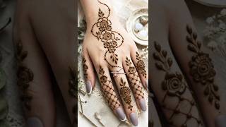 🌸💫 Simple Mehendi design ✨#shorts #trendingshorts #viralshort