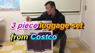 Travel in Style and Convenience Costco 3-Piece Luggage Set Review-The Perfect Travel Companion