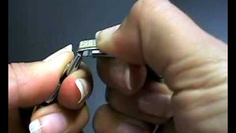 Nomination - How to assembly a Composable link Bracelet