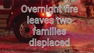Frozen hydrants causes issues for firefighters battling overnight blaze