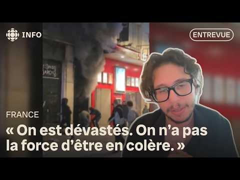 His shop was ransacked during the protests in France. He tells his story. | Front line