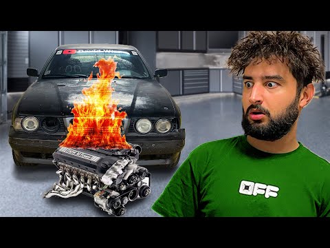 I worked at BMW for nothing... and the ENGINE broke down! *non-stop bad luck*