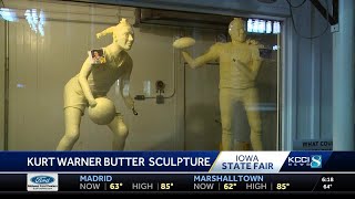 Progress being made on Iowa State Fair butter sculptures of famous Iowa athletes