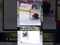 Bro Turned Into A Superhero Mid-Game 😭🏒 #nhl #americanfootball #shorts #hockey #viral