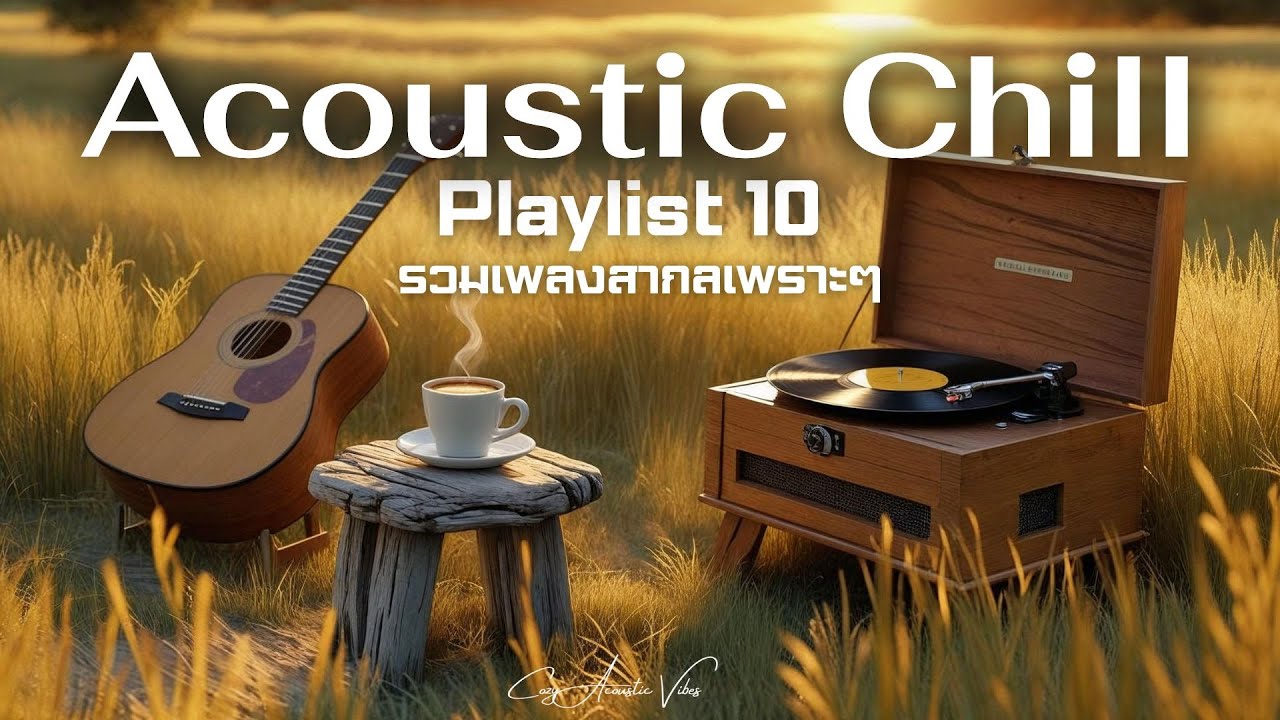 Acoustic Chill  Vol. 10 | รวมเพลงสากลเพราะๆ  ฟังสบาย  - Cozy Acoustic Vibes