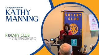 Rotary Club of Greensboro hosts Kathy Manning