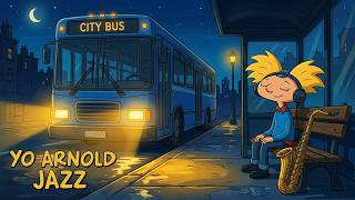 Hey Arnold Night Bus Stop – Acid Jazz Guitar & Sax Chill Hop
