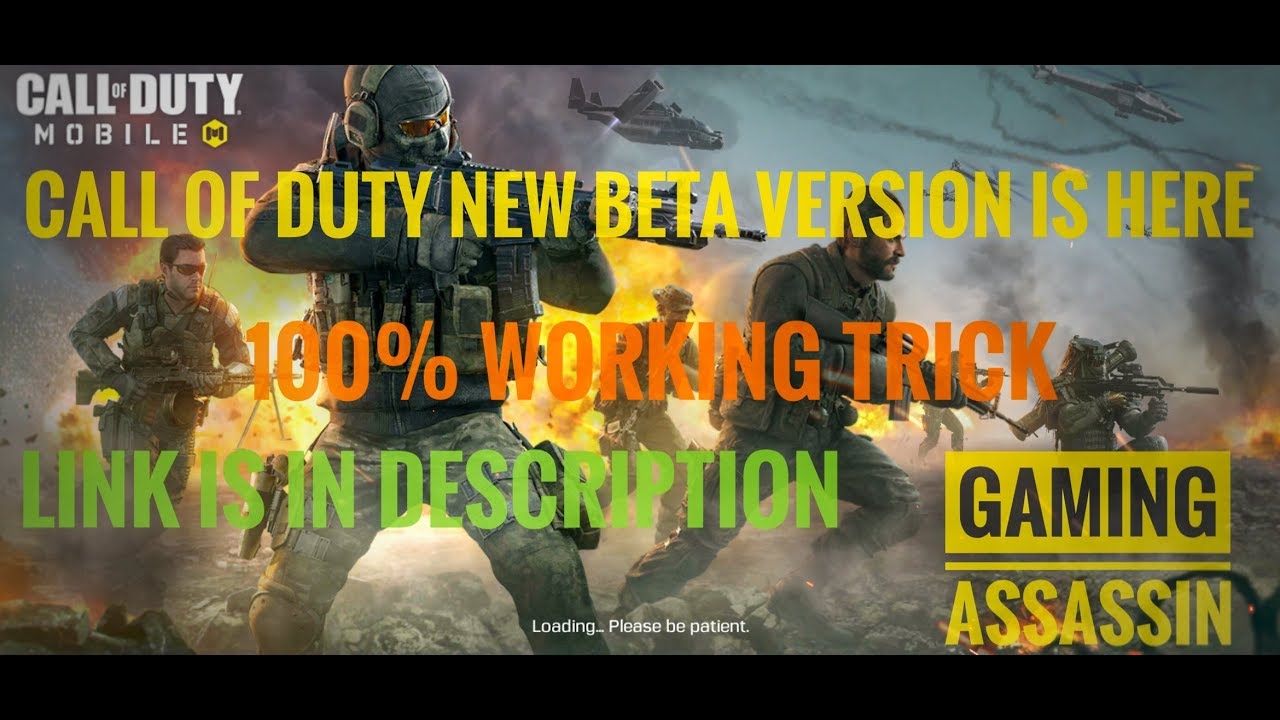 CALL OF DUTY MOBILE NEW V 1.0.3 BETA DOWNLOAD IN INDIA - YouTube