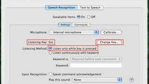 Speech in Mac OS X 10.5