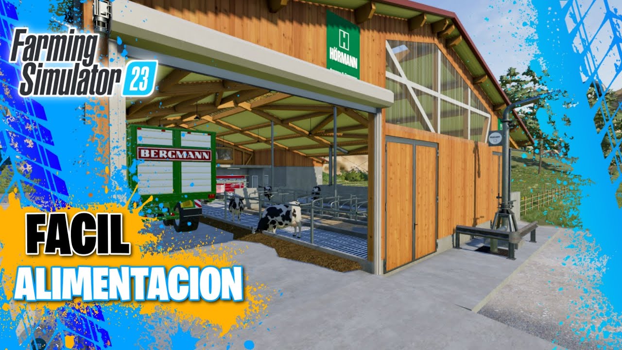 COMO TENER VACAS En Farming Simulator 23 | Tutorial METODO BARATO Y FACIL