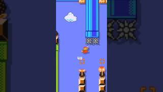 mario Maker Kaizo Hard level 👻 #Kaizo #shorts