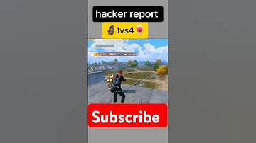 1vs4🔥hacker report me😱[PUBG mobile]1000subscriber#sniper#pubgmobile#bgmiclips#1v50#shorts#pubglover