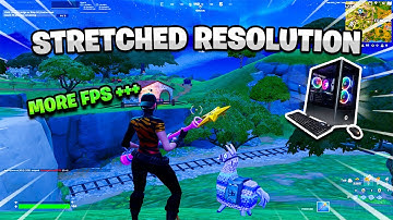 How to get Stretched Resolution in FORTNITE Chapter 5 | NVIDIA Method