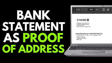 How To Use Bank Statement As Proof Of Address 2025 (EASY & FAST)
