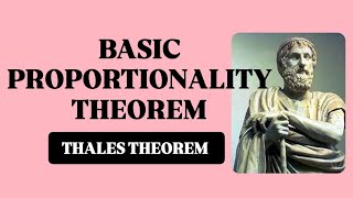 THALES THEOREM ||PROOF OF BPT||GEOMETRY #fyp#viral#viralvideos#explore#class10th#share#subscribe 